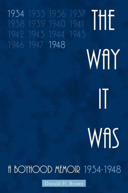 Produktbild: The Way It Was