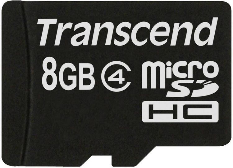 Produktbild: Transcend Standard microSDHC-Karte Industrial 8GB Class 4