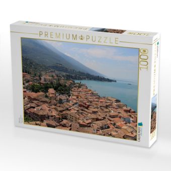 Produktbild: CALVENDO Puzzle Malcesine | 1000 Teile Lege-Gr&ouml;&szlig;e 64x48cm Foto-Puzzle f&uuml;r gl&uuml;ckliche Stunden