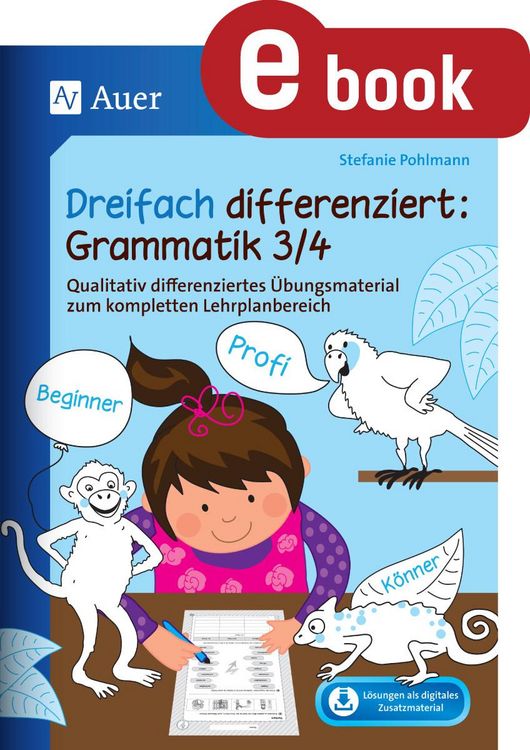Produktbild: Dreifach differenziert Grammatik 3/4