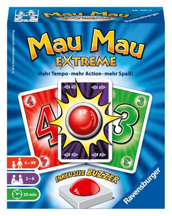 Produktbild: Ravensburger Mau Extreme