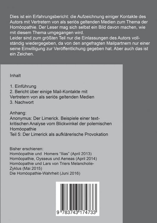 Produktbild: Hom&ouml;opathie und ... Alternative Fakten