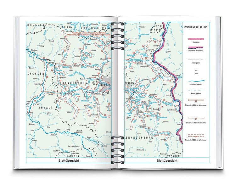 Produktbild: KOMPASS Wasserwanderatlas Berlin und Brandenburg
