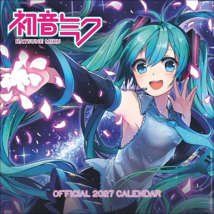 Produktbild: Hatsune Miku Broschurkalender 2027
