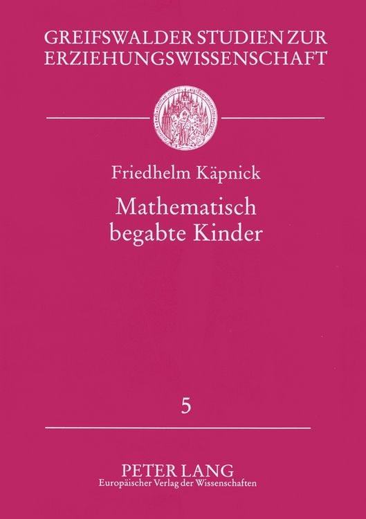 Produktbild: Mathematisch begabte Kinder