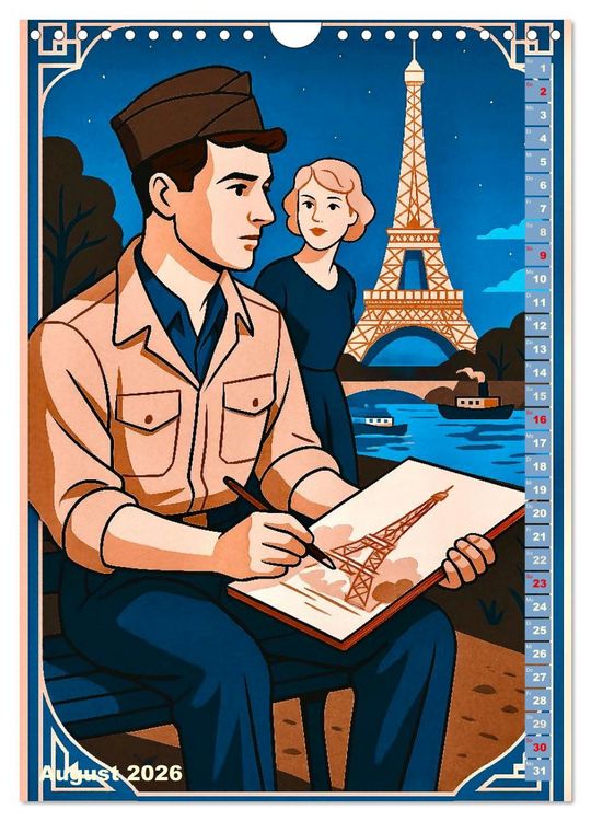 Produktbild: George Gershwin (Wandkalender 2026 DIN A4 hoch), CALVENDO Monatskalender