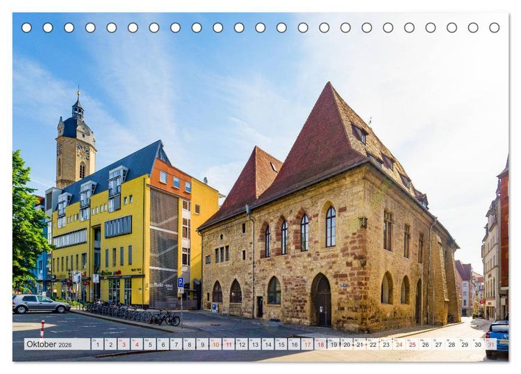 Produktbild: Jena Impressionen (Tischkalender 2026 DIN A5 quer), CALVENDO Monatskalender