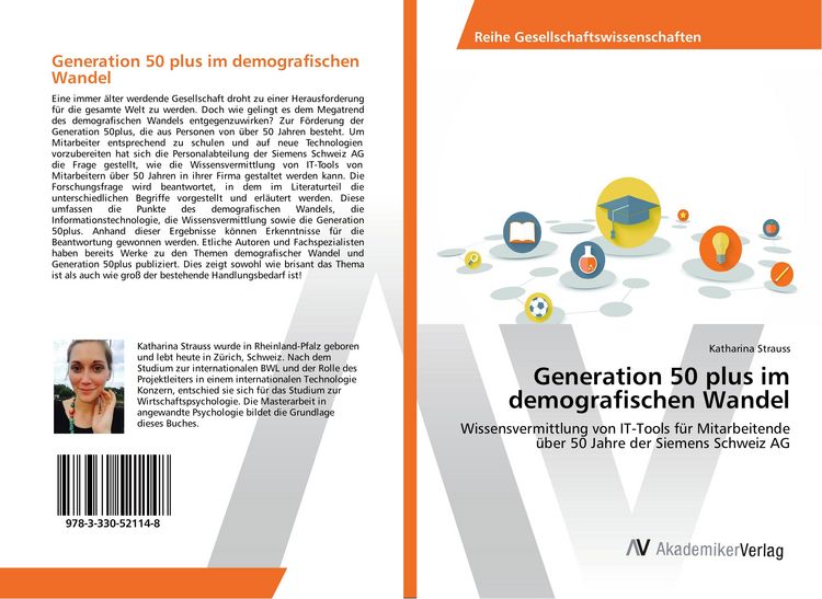 Produktbild: Generation 50 plus im demografischen Wandel