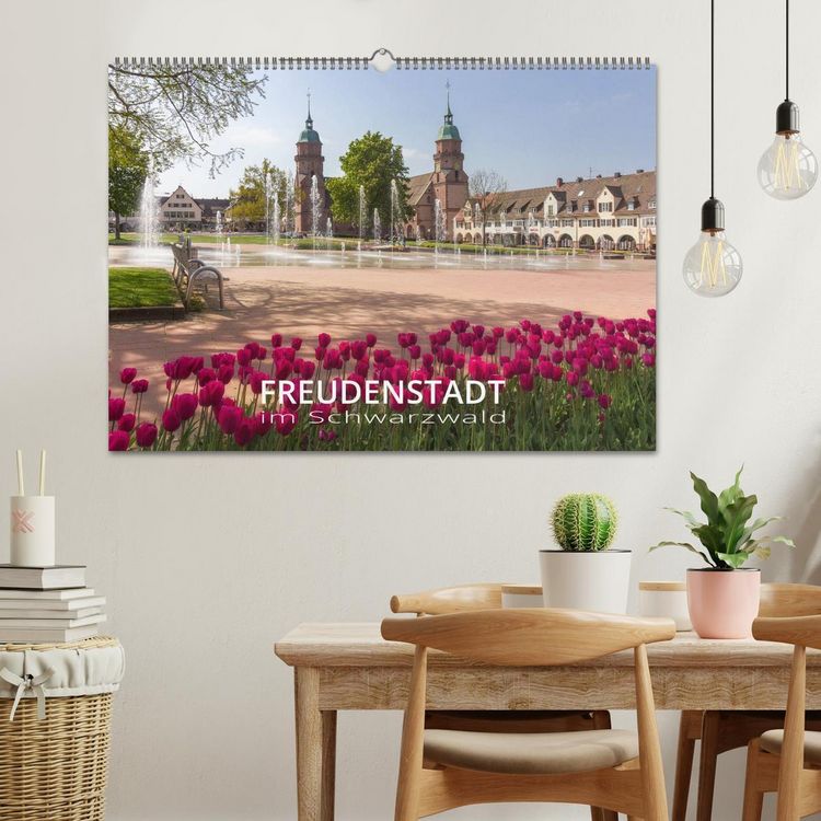 Produktbild: Freudenstadt im Schwarzwald - Wandkalender (Wandkalender 2026 DIN A2 quer), CALVENDO Monatskalender