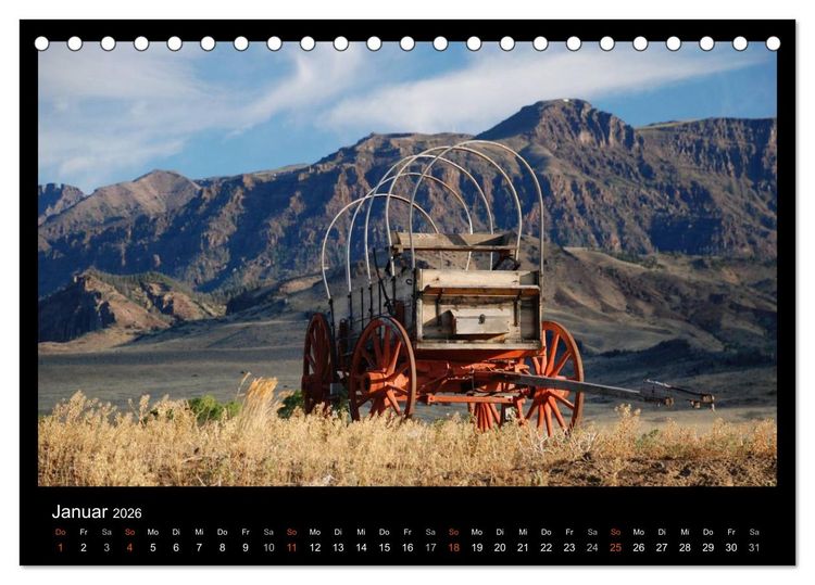 Produktbild: USA - Nordwesten (Tischkalender 2026 DIN A5 quer), CALVENDO Monatskalender