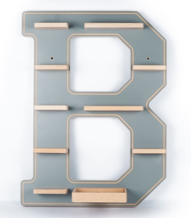 Produktbild: Wandregal  "Buchstabe B" f&uuml;r Toniebox
