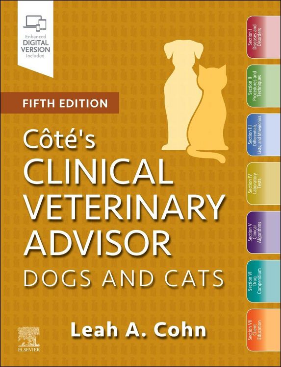 Produktbild: Cote's Clinical Veterinary Advisor: Dogs and Cats