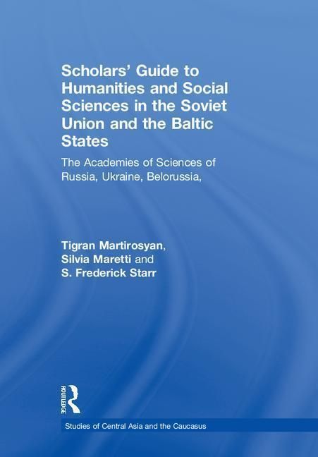 Produktbild: Scholars' Guide to Humanities and Social Sciences in the Soviet Union and the Baltic States
