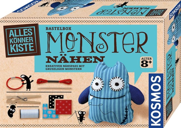 Bild vom Artikel KOSMOS - AllesKönnerKiste - Monster nähen vom Autor 