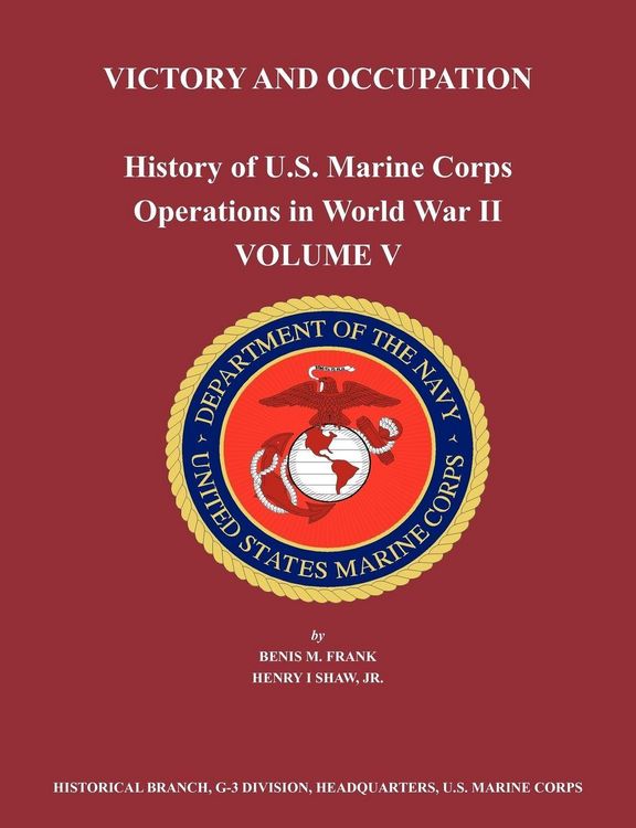 Produktbild: History of U.S. Marine Corps Operations in World War II. Volume V
