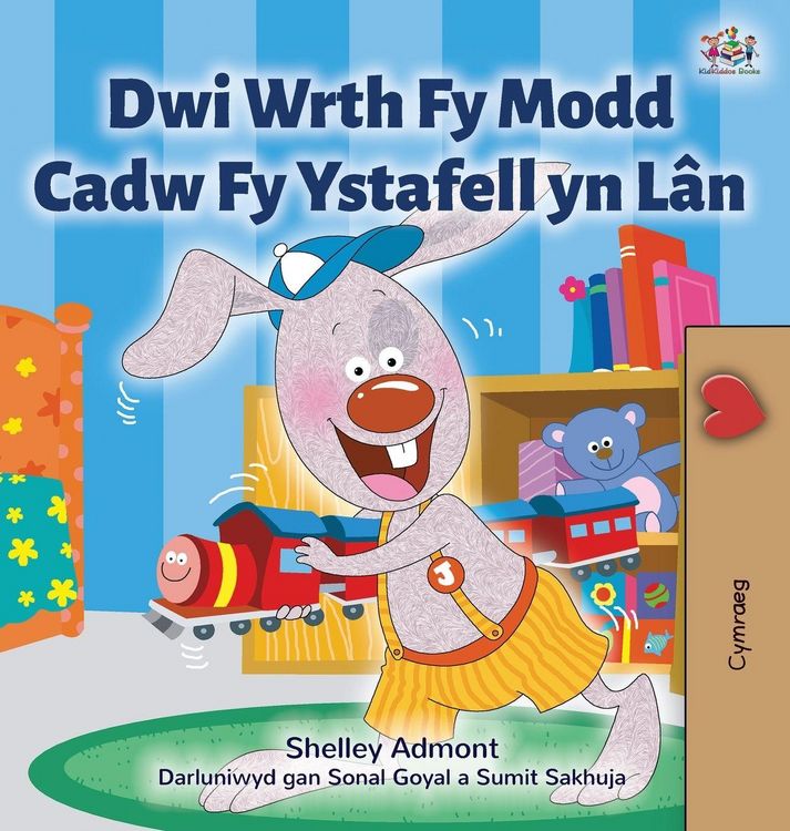 Produktbild: I Love to Keep My Room Clean (Welsh Book for Kids)