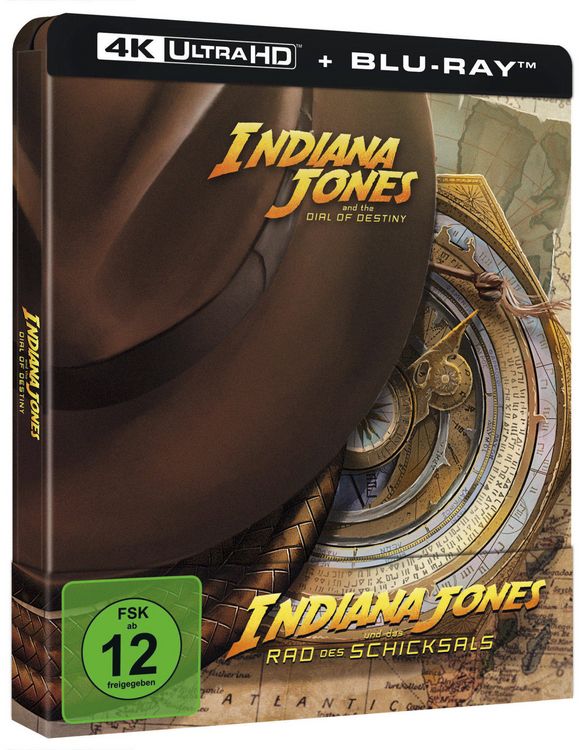 Produktbild: Indiana Jones und das Rad des Schicksals - Steelbook (4K Ultra HD) (+ Blu-ray)