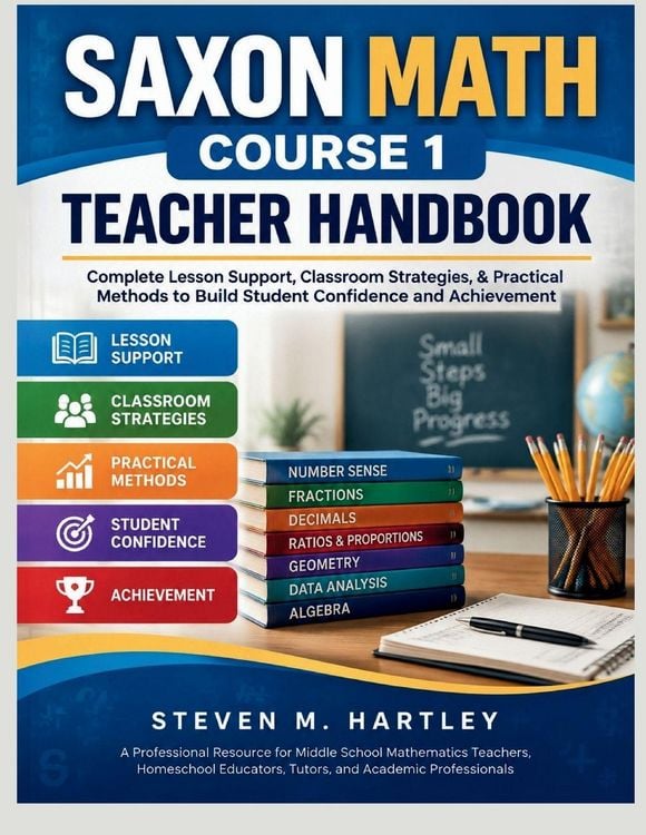 Produktbild: SAXON MATH COURSE 1 TEACHER HANDBOOK