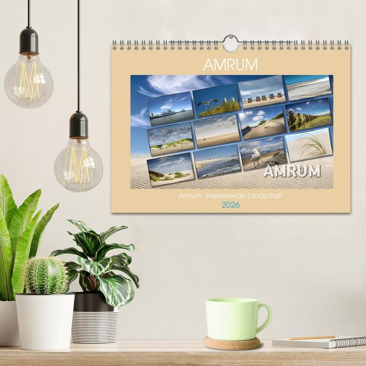 Produktbild: Amrum, inspirierende Landschaft (Wandkalender 2026 DIN A4 quer), CALVENDO Monatskalender