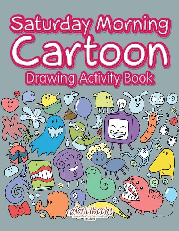 Produktbild: Saturday Morning Cartoon Drawing Activity Book