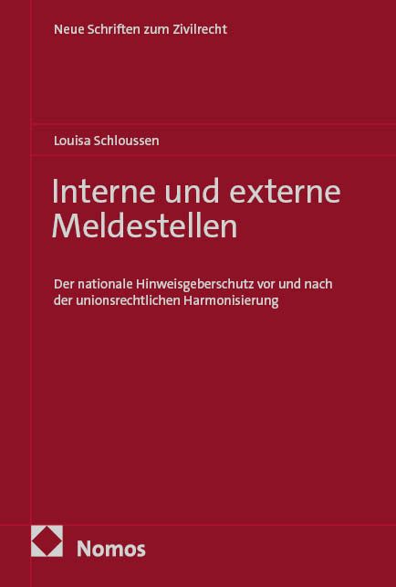 Produktbild: Interne und externe Meldestellen