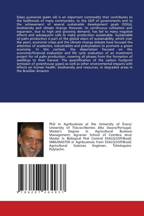 Produktbild: Agronomic Assessment of the Life Cycle and Carbon Footprint of