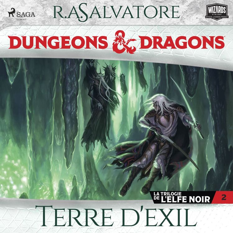 Produktbild: La Trilogie de l'Elfe noir &ndash; tome 2 &ndash; Terre d'exil
