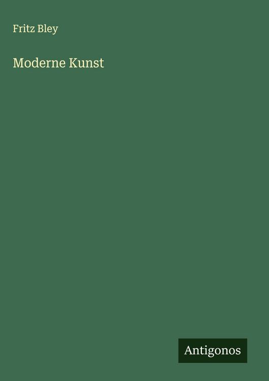 Produktbild: Moderne Kunst
