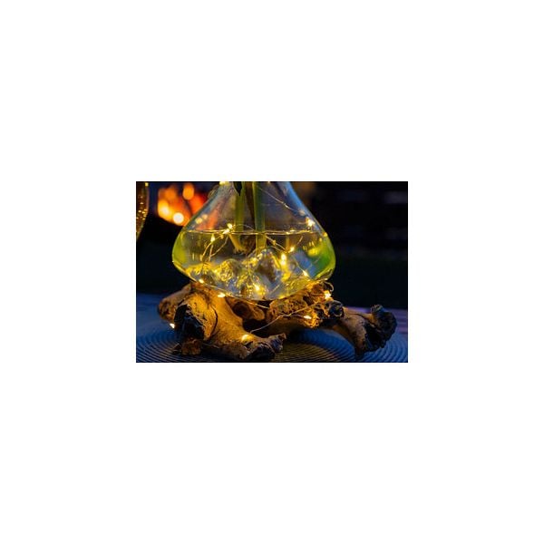 Produktbild: Idena Lichterkette 50 Micro LED warmwei&szlig; mit USB 2,75m