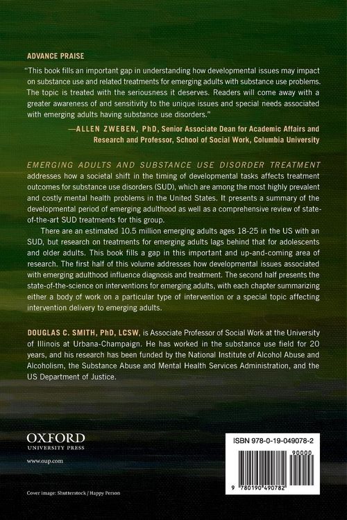 Produktbild: Emerging Adults and Substance Use Disorder Treatment