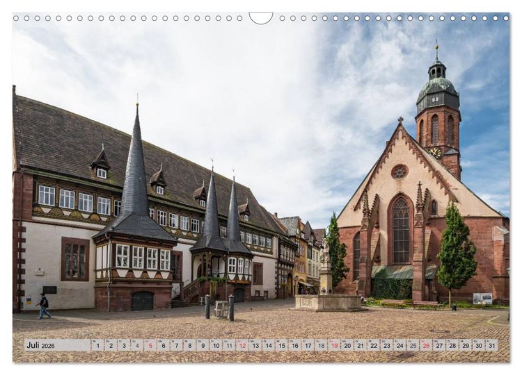 Produktbild: Historisches Fachwerk - Stadt Einbeck (Wandkalender 2026 DIN A3 quer), CALVENDO Monatskalender