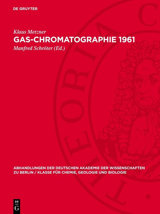 Produktbild: Gas-Chromatographie 1961