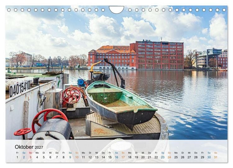 Produktbild: Berliner Wasserwege &ndash; Die Spree und ihre Kan&auml;le (Wandkalender 2027 DIN A4 quer), CALVENDO Monatskalender