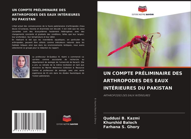 Produktbild: Un Compte Pr&eacute;liminaire des Arthropodes des Eaux Int&eacute;rieures Du Pakistan