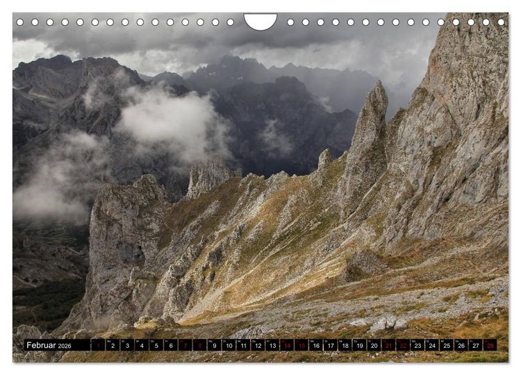Produktbild: NATIONALPARK PICOS DE EUROPA (Wandkalender 2026 DIN A4 quer), CALVENDO Monatskalender