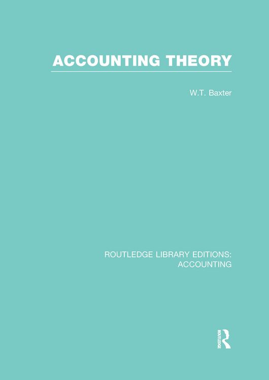 Produktbild: Accounting Theory