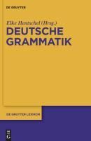 Produktbild: Deutsche Grammatik