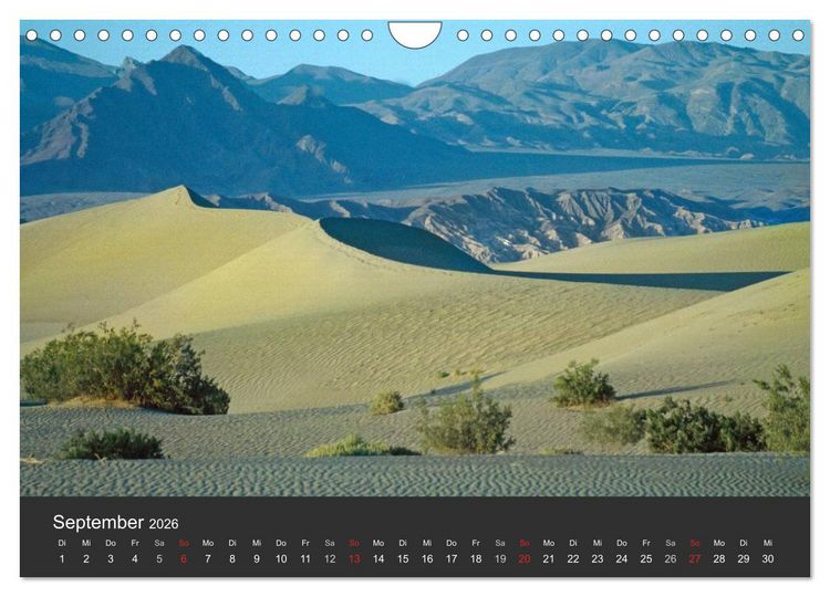 Produktbild: W&uuml;sten, wilde Sch&ouml;nheiten (Wandkalender 2026 DIN A4 quer), CALVENDO Monatskalender
