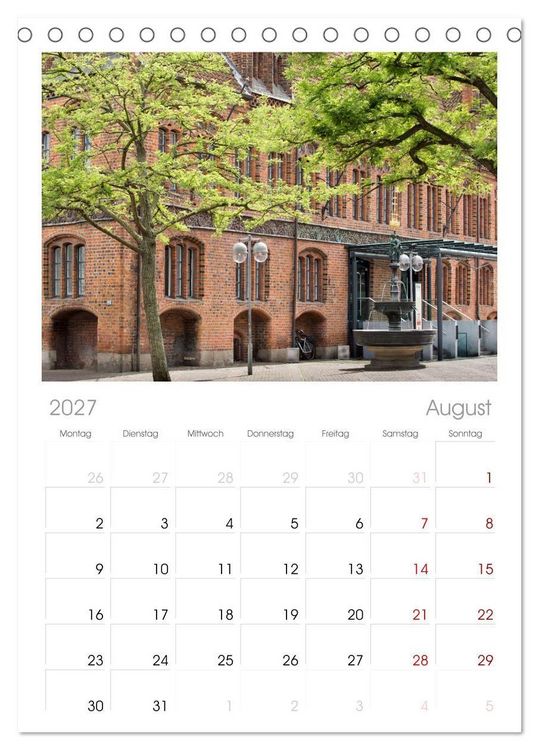Produktbild: Tischplaner 2027 - Hannover - Momente einer Reise (A5 Tischkalender zum Aufstellen) CALVENDO