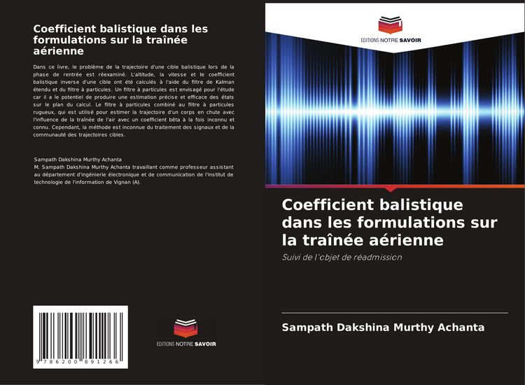 Produktbild: Coefficient balistique dans les formulations sur la tra&icirc;n&eacute;e a&eacute;rienne