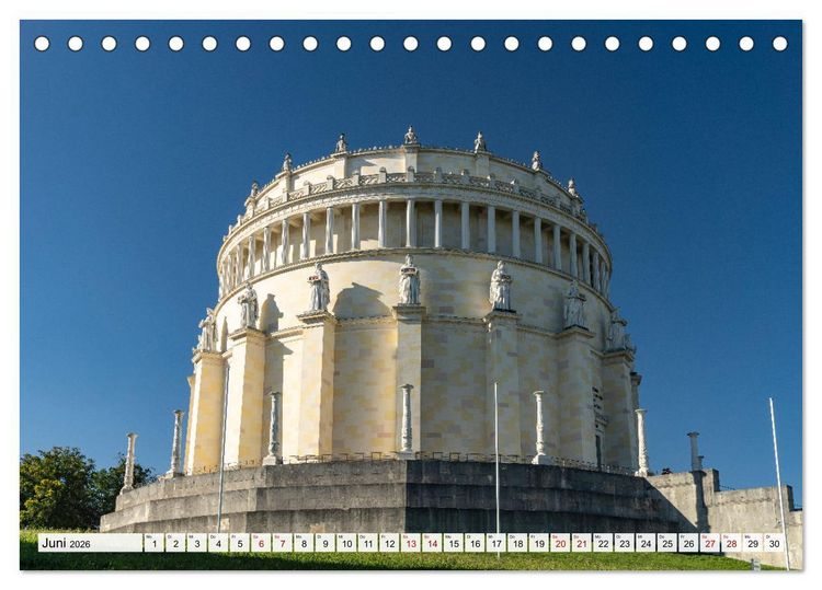 Produktbild: Kelheim, Weltenburg und der Donaudurchbruch (Tischkalender 2026 DIN A5 quer), CALVENDO Monatskalender