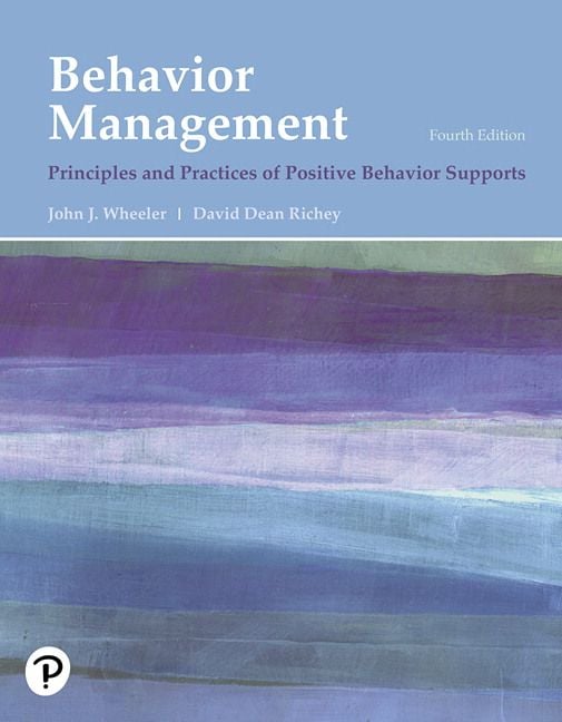 Produktbild: Behavior Management: Principles and Practices of Positive Behavior Supports