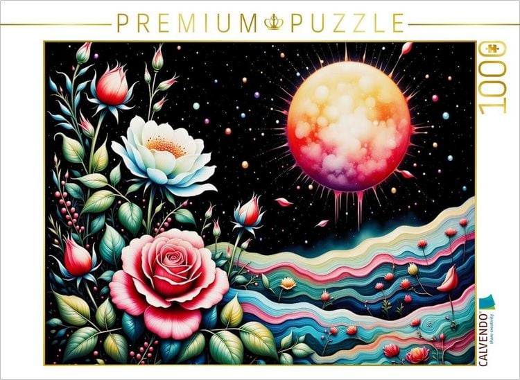 Produktbild: CALVENDO Puzzle Bl&uuml;tenschimmer | 1000 Teile Lege-Gr&ouml;&szlig;e 64x48cm Foto-Puzzle f&uuml;r gl&uuml;ckliche Stunden