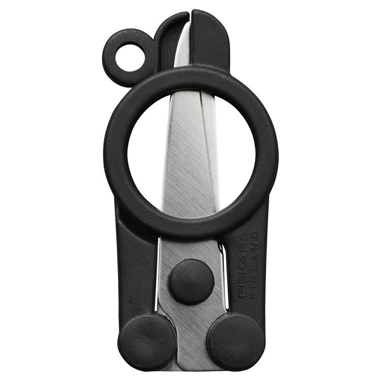Produktbild: Fiskars ReNew Klappschere, klappbare Schere, Reiseschere, 11 cm