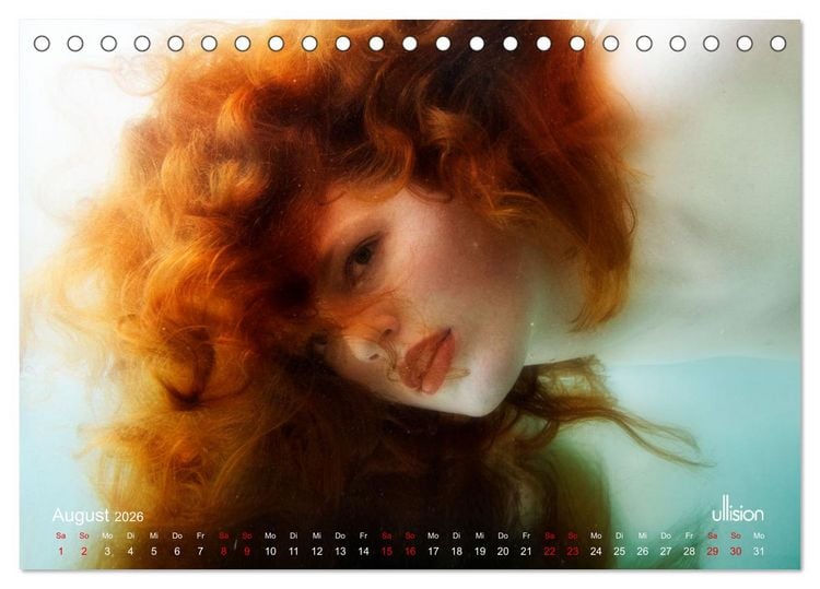 Produktbild: REDHEADS - Portrait aus dem Paradies (Tischkalender 2026 DIN A5 quer), CALVENDO Monatskalender