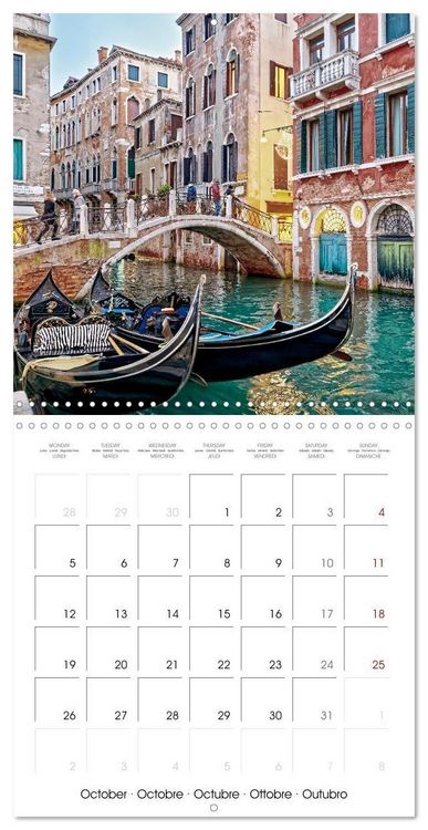 Produktbild: Venice - Magic of the Serinissima (Wall Calendar 2026 12 &times; 12 Inch) CALVENDO 12 Month Wall Calendar