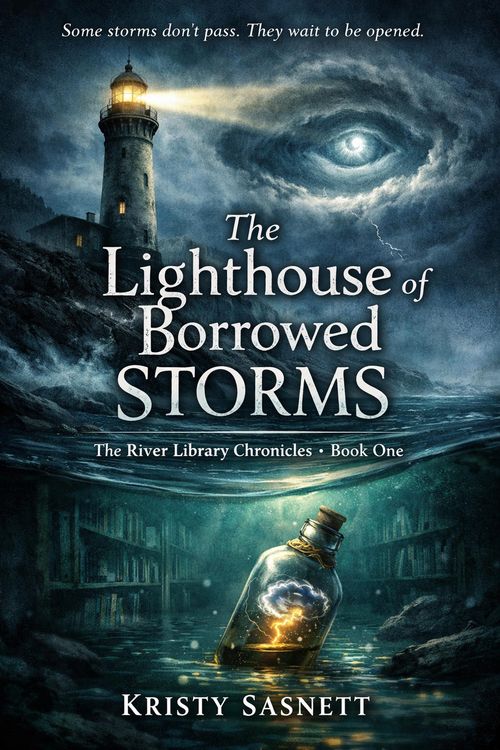 Produktbild: The Lighthouse of Borrowed Storms (The River Library Chronicles (Book One), #1)