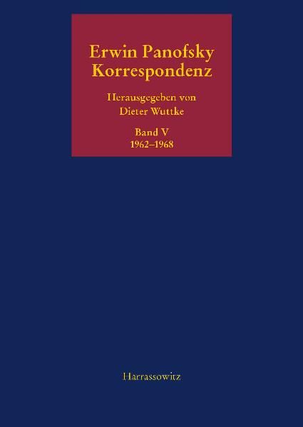Produktbild: Erwin Panofsky Korrespondenz Band 5