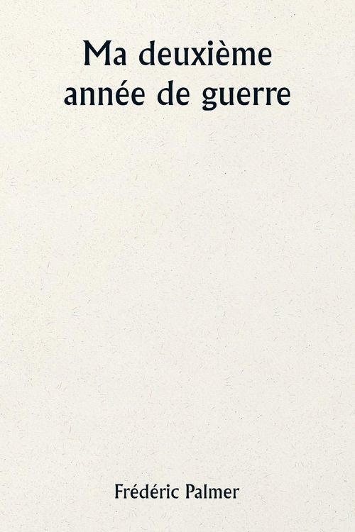 Produktbild: Ma deuxi&egrave;me ann&eacute;e de guerre