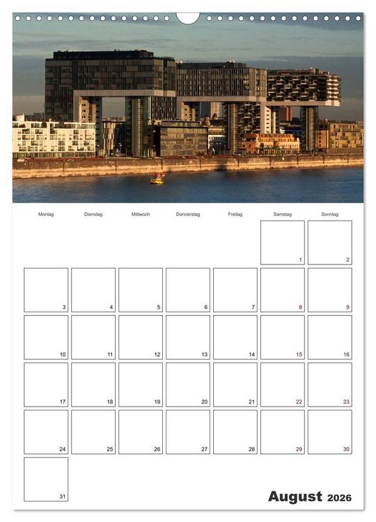 Produktbild: K&Ouml;LN - Pure Lebenslust (Wandkalender 2026 DIN A3 hoch), CALVENDO Monatskalender